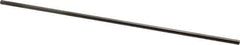 Accupro - 1/4 Inch x 12 Inch Long, Solid Carbide Round - Micrograin Grade, 0.0000 to 0.0005 Inch Tolerance - Apex Tool & Supply