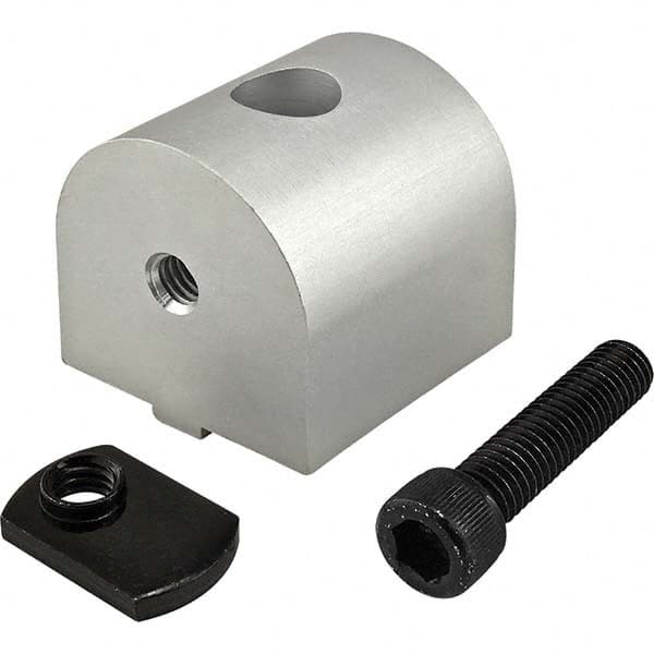 80/20 Inc. - 1-1/2" Wide x 1.6094" High x 1-1/2" Long Open Shelving 90 Degree Pivot Nub - Apex Tool & Supply