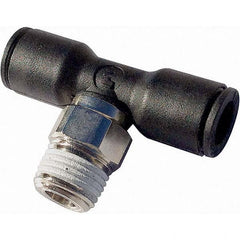 Legris - Plastic Push-To-Connect Tube Fittings Type: Male Branch Tee Tube Outside Diameter (Inch): 1/2 - Apex Tool & Supply