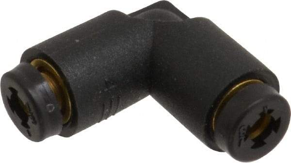 Legris - 1/8" Outside Diam, Nylon Push-to-Connect Tube Union Elbow - 290 Max psi - Apex Tool & Supply