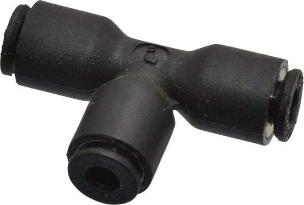 Legris - 1/8" Outside Diam, Nylon Push-to-Connect Tube Union Tee - 290 Max psi - Apex Tool & Supply