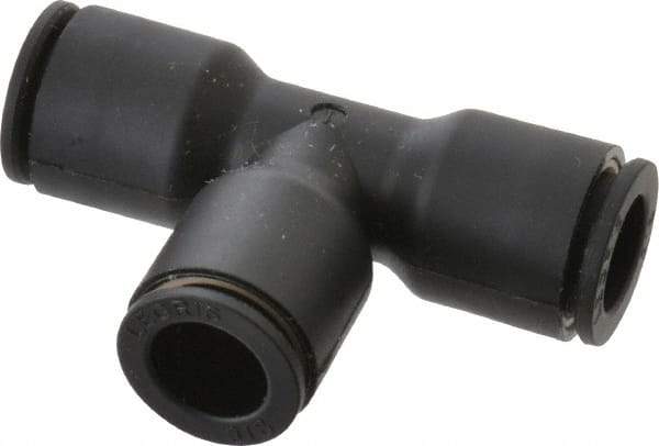 Legris - 3/8" Outside Diam, Nylon Push-to-Connect Tube Union Tee - 290 Max psi - Apex Tool & Supply
