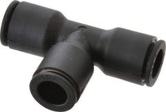 Legris - 3/8" Outside Diam, Nylon Push-to-Connect Tube Union Tee - 290 Max psi - Apex Tool & Supply