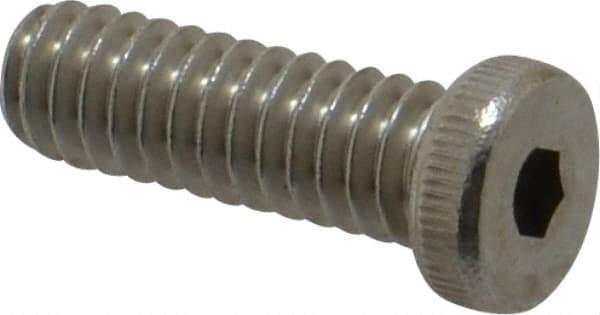 Value Collection - 1/4-20 UNC Hex Socket Drive, Low Socket Cap Screw - Grade 18-8 Stainless Steel, 3/4" Length Under Head - Apex Tool & Supply