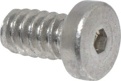 Value Collection - #6-32 UNC Hex Socket Drive, Low Socket Cap Screw - Grade 18-8 Stainless Steel, 1/4" Length Under Head - Apex Tool & Supply