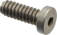 Value Collection - #6-32 UNC Hex Socket Drive, Low Socket Cap Screw - Grade 18-8 Stainless Steel, 3/8" Length Under Head - Apex Tool & Supply