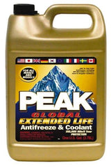 Peak - 1 Gal Extended Antifreeze & Coolant - Ethylene Glycol & Organic Acid Inhibitor Composition - Apex Tool & Supply