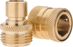 Coilhose Pneumatics - Garden Hose Coupler & Connector Set - Brass - Apex Tool & Supply