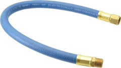 Coilhose Pneumatics - 3/8" ID 1-1/2' Long Lead-In Whip Hose - FNPT x MNPT Swivel Ends, 200 Working psi, -40 to 212°F, 3/8" Fitting, - Apex Tool & Supply