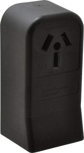 Pass & Seymour - 125/250 VAC, 50 Amp, 10-50R NEMA Configuration, Brown, Industrial Grade, Ungrounded Single Receptacle - 1 Phase, 3 Poles, 3 Wire, Surface Mount - Apex Tool & Supply