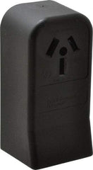 Pass & Seymour - 125/250 VAC, 50 Amp, 10-50R NEMA Configuration, Brown, Industrial Grade, Ungrounded Single Receptacle - 1 Phase, 3 Poles, 3 Wire, Surface Mount - Apex Tool & Supply