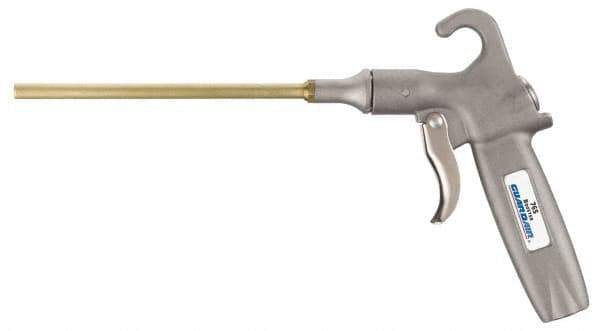 Guardair - 120 Max psi Safety Shield Pistol Grip Blow Gun - 1/4 NPT, 6" Tube Length, Aluminum Body/Brass Extension - Apex Tool & Supply