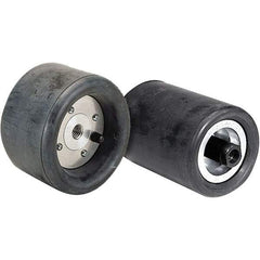 WALTER Surface Technologies - 5" Wheel OD, 3-1/2" Wheel Width, 3,800 RPM, Pneumatic Wheel without Hub - 5/8" Wheel Arbor Hole, For Use with Line-Mate III Drum Sander - Apex Tool & Supply