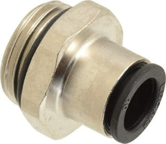 Legris - 10mm Outside Diam, 1/2 BSPP, Nickel Plated Brass Push-to-Connect Tube Male Connector - 290 Max psi - Apex Tool & Supply
