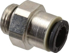 Legris - 6mm Outside Diam, 1/8 BSPP, Nickel Plated Brass Push-to-Connect Tube Male Connector - 290 Max psi - Apex Tool & Supply