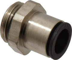 Legris - 12mm Outside Diam, 1/2 BSPP, Nickel Plated Brass Push-to-Connect Tube Male Connector - 290 Max psi - Apex Tool & Supply