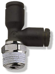 Legris - 12mm OD, 1/2 BSPT, Nylon/Nickel Plated Brass Push-to-Connect Male Run Tee - 290 Max psi - Apex Tool & Supply