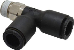 Legris - 8mm OD, 1/8 BSPT, Nylon/Nickel Plated Brass Push-to-Connect Male Run Tee - 290 Max psi - Apex Tool & Supply
