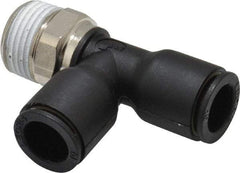 Legris - 10mm OD, 3/8 BSPT, Nylon/Nickel Plated Brass Push-to-Connect Male Run Tee - 290 Max psi - Apex Tool & Supply