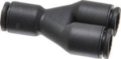 Legris - 6mm Outside Diam, Nylon Push-to-Connect Union Y - 290 Max psi - Apex Tool & Supply