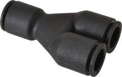 Legris - 10mm Outside Diam, Nylon Push-to-Connect Union Y - 290 Max psi - Apex Tool & Supply