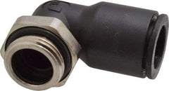 Legris - 12mm OD, 3/8 BSPP, Nylon/Nickel Plated Brass Push-to-Connect Male Elbow - 290 Max psi - Apex Tool & Supply