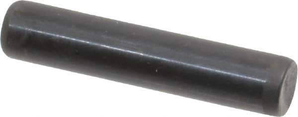 Holo-Krome - 5/16" Diam x 1-1/2" Pin Length 4000 Alloy Steel Oversized Dowel Pin - Black Luster Finish, C 47-58 & C 60 (Surface) Hardness, 1 Beveled & 1 Rounded End - Apex Tool & Supply