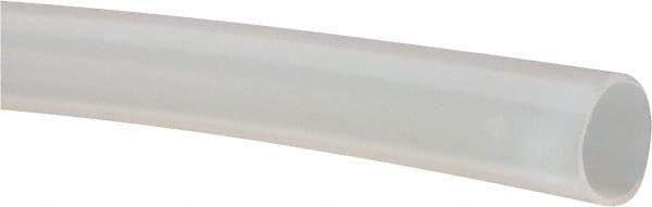 Value Collection - 3/8" ID x 7/16" OD, 1/32" Wall Thickness, Cut to Length (50' Standard Length) PTFE Tube - Natural White, 60 Hardness - Apex Tool & Supply