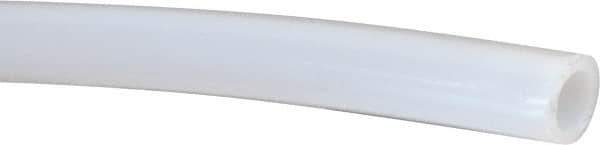 Value Collection - 1/4" ID x 3/8" OD, 1/16" Wall Thickness, Cut to Length (50' Standard Length) PTFE Tube - Natural White, 60 Hardness - Apex Tool & Supply