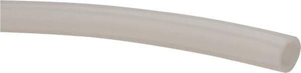 Value Collection - 3/8" ID x 1/2" OD, 1/16" Wall Thickness, Cut to Length (50' Standard Length) PTFE Tube - Natural White, 60 Hardness - Apex Tool & Supply