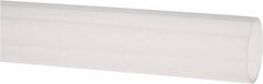 Made in USA - 7/8" ID x 31/32" OD, 3/64" Wall Thickness, Cut to Length (50' Standard Length) PTFE Tube - Translucent, 56 Hardness - Apex Tool & Supply