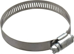 IDEAL TRIDON - SAE Size 40, 2-1/16 to 3" Diam, Carbon Steel Worm Drive Clamp - 1/2" Wide, Series 600 - Apex Tool & Supply