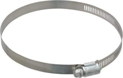 IDEAL TRIDON - SAE Size 80, 3-1/2 to 5-1/2" Diam, Carbon Steel Worm Drive Clamp - 1/2" Wide, Series 600 - Apex Tool & Supply