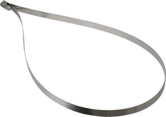 IDEAL TRIDON - SAE Size 176, 9-1/2 to 11-1/2" Diam, Stainless Steel Worm Drive Clamp - 1/2" Wide, Material Grade 201, Series 611 - Apex Tool & Supply