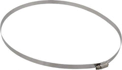IDEAL TRIDON - SAE Size 176, 9-1/2 to 11-1/2" Diam, Stainless Steel Worm Drive Clamp - 1/2" Wide, Material Grade 201/305, Series 620 - Apex Tool & Supply