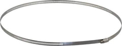 IDEAL TRIDON - SAE Size 248, 14-1/16 to 16" Diam, Stainless Steel Worm Drive Clamp - 1/2" Wide, Material Grade 201/305, Series 620 - Apex Tool & Supply