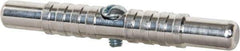 Schaefer Brush - 3-3/4" Long, 12-24 Male, Aluminum T-Bar Brush Handle - 1/2" Diam, 12-24 Male, For Use with Steel Rods - Apex Tool & Supply