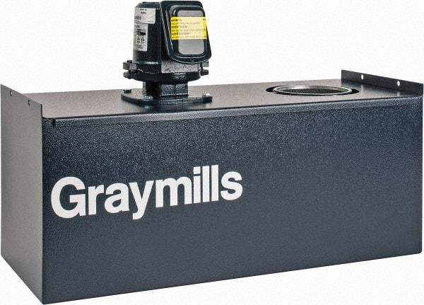 Graymills - 10 Gallon Tank Capacity, Coolant Pump/Motor - 24" Tank Length x 9-3/4" Tank Width x 16" Tank Height - Apex Tool & Supply