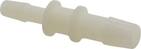 Made in USA - Nylon Single Barbed Tube Reducer - Natural - Apex Tool & Supply
