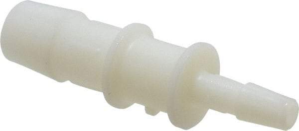 Made in USA - Nylon Single Barbed Tube Reducer - Natural - Apex Tool & Supply