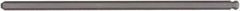 Bondhus - 3/8" Ball End Hex Screwdriver Bit - 3/8" Drive, 8" OAL - Apex Tool & Supply