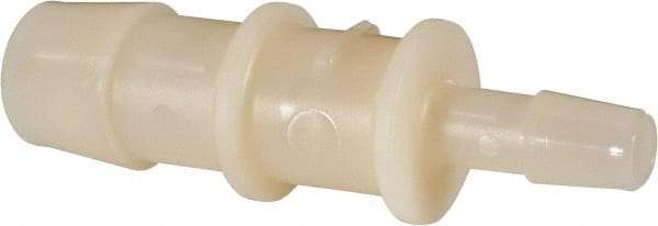 Made in USA - Nylon Single Barbed Tube Reducer - Natural - Apex Tool & Supply