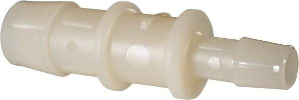 Made in USA - Nylon Single Barbed Tube Reducer - Natural - Apex Tool & Supply