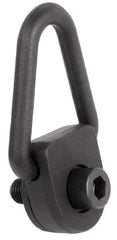 American Drill Bushing - 1,000 Lbs. Load Limit, Side Pull Hoist Ring - 3/8-16 Inch Thread Size, 1-1/2 Inch Diameter Ring - Apex Tool & Supply