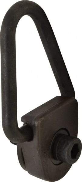 American Drill Bushing - 4,000 Lbs. Load Limit, Side Pull Hoist Ring - 5/8-11 Inch Thread Size, 1-1/2 Inch Diameter Ring - Apex Tool & Supply