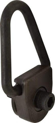 American Drill Bushing - 4,000 Lbs. Load Limit, Side Pull Hoist Ring - 5/8-11 Inch Thread Size, 1-1/2 Inch Diameter Ring - Apex Tool & Supply