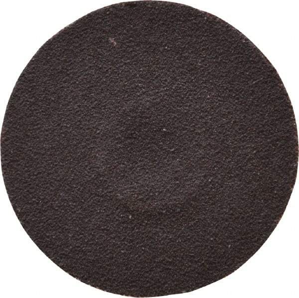 Norton - 2" Disc Diam, 120 Grit, Aluminum Oxide Quick Change Disc - Type S Attaching System, Coated, Brown, Fine Grade, R228 Series - Apex Tool & Supply