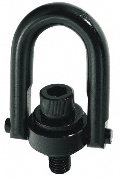 American Drill Bushing - 51,000 kg Rated Load Capacity , M90 x 6.0 Thread Size Safety Engineered - 178 mm Thread Length, 4 Inch Radius, 561.09 mm Ring Height, 235.71 mm Ring Opening, 368.3 mm Ring Width, 196.85 mm Mount Surface Diameter - Apex Tool & Supply