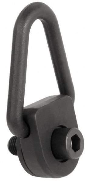 American Drill Bushing - 3,000 kg. Load Limit, Side Pull Hoist Ring - M20x2.5 Thread Size, 1-3/4 Inch Diameter Ring - Apex Tool & Supply