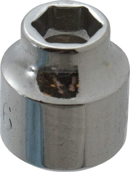 Proto - 5/16", 3/8" Drive, Standard Hand Socket - 6 Points, 3/4" OAL, Chrome Finish - Apex Tool & Supply